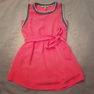 Cute Monteau little dress for little girls.